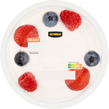 Jumbo Bavarois Framboos Rood Fruit - JUMBO