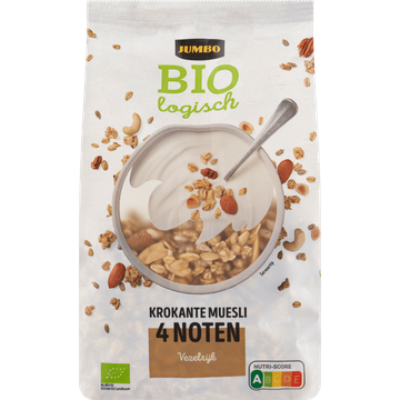 Jumbo Bio Krokante Muesli 4 noten - JUMBO