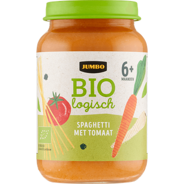 Jumbo Biologisch Babyvoeding Spaghetti met Tomaat 6+ Maanden - JUMBO