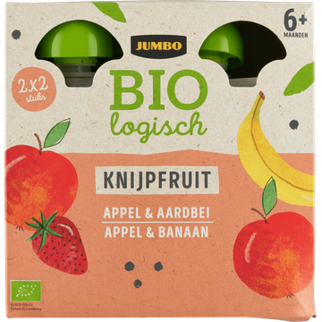 Jumbo Biologisch Knijpfruit 6+ Maanden - JUMBO
