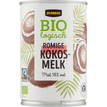 Jumbo Biologisch Romige Kokosmelk - JUMBO