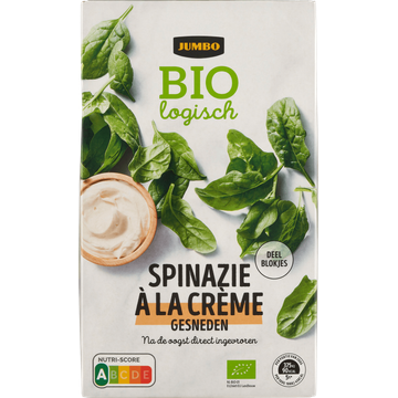 Jumbo Biologisch Spinazie à la Crème Gesneden - JUMBO