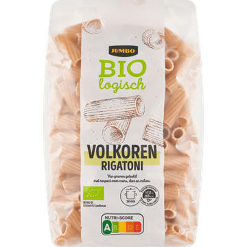 Jumbo Biologisch Volkoren Rigatoni - JUMBO