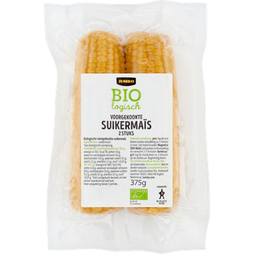 Jumbo Biologisch Voorgekookte Maïskolven 2 Stuks - JUMBO