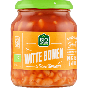 Jumbo Biologisch Witte Bonen in Tomatensaus - JUMBO