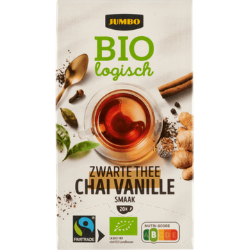 Jumbo Biologisch Zwarte Thee Chai Vanille Smaak - JUMBO