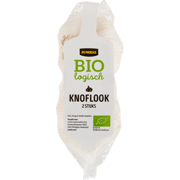 Jumbo Biologische Knoflook 2 Stuks - JUMBO
