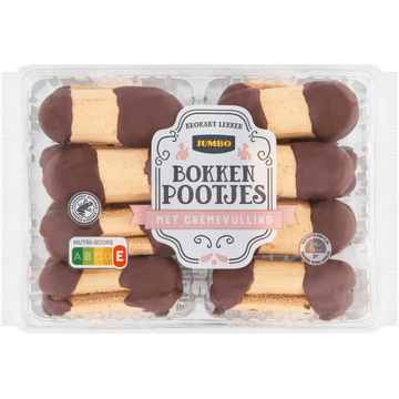 Jumbo Bokkenpootjes met Crèmevulling - JUMBO
