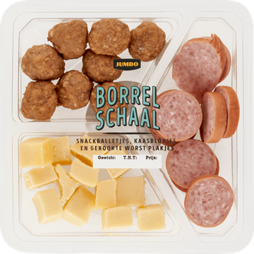 Jumbo Borrelschaal Snackballetjes