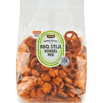 Jumbo Borrelzoutjes BBQ Stijl Borrel Mix - JUMBO