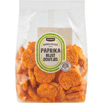 Jumbo Borrelzoutjes Paprika Rijstzoutjes - JUMBO