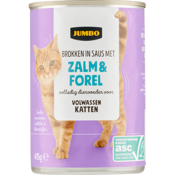 Jumbo Brokken in Saus met Zalm & Forel - JUMBO