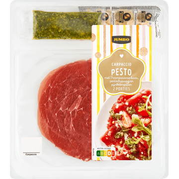 Jumbo Carpaccio Pesto met Parmezaanse Kaas