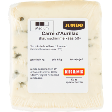 Jumbo Carré d'Aurillac Blauwschimmelkaas 50+ - JUMBO