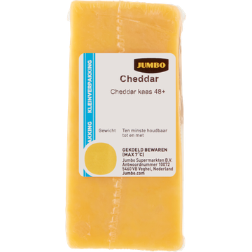 Jumbo Cheddar Kaas 48+ ca. 96 g - JUMBO