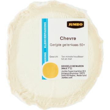 Jumbo Chevre Gerijpte Geitenkaas 50+ ca. 80 g - JUMBO