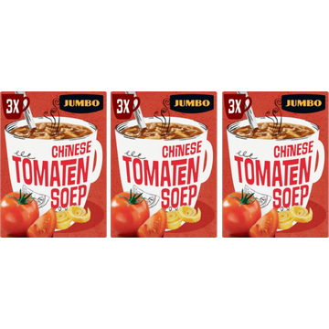 Jumbo Chinese Tomatensoep 3 x 3 Stuks - JUMBO