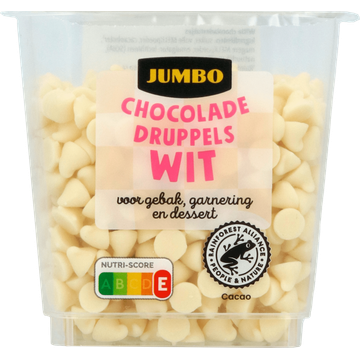 Jumbo Chocoladedruppels Wit - JUMBO