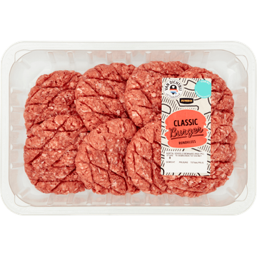 Jumbo Classic Burger Rundvlees 8 Stuks - JUMBO