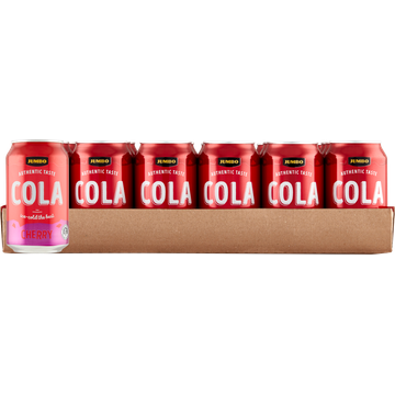 Jumbo Cola Cherry Zero Sugar 24 x 330 ml - JUMBO
