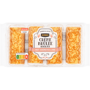 Jumbo Crème Brûlée Koekjes met Crèmevulling - JUMBO