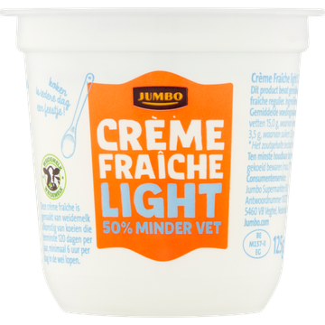 Jumbo Crème Fraîche Light 50% Minder Vet - JUMBO