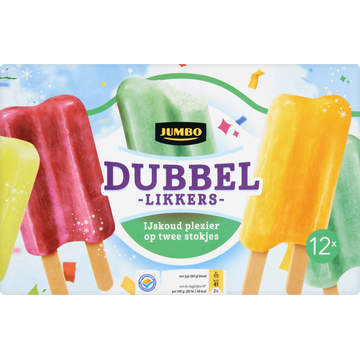 Jumbo Dubbellikkers 12 x 60 g - JUMBO