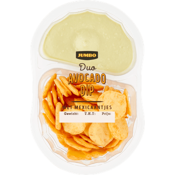 Jumbo Duo Avocado Dip met Mexicaantjes - JUMBO