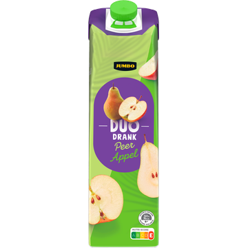 Jumbo Duo Drank Peer Appel 1 L - JUMBO