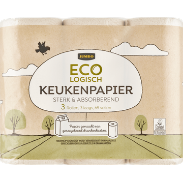Jumbo Ecologisch Keukenpapier 3 Laags - JUMBO
