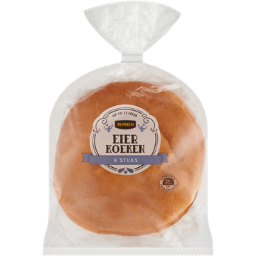 Jumbo Eierkoeken 4 Stuks - JUMBO