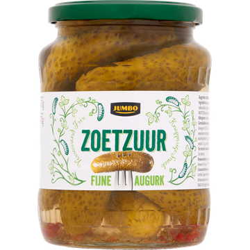 Jumbo Fijne Augurk Zoetzuur - JUMBO