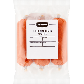 Jumbo Filet Americain 3 Stuks - JUMBO