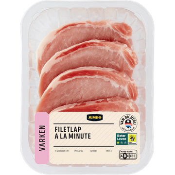 Jumbo Filetlapjes a La Minute Naturel 4 Stuks - JUMBO