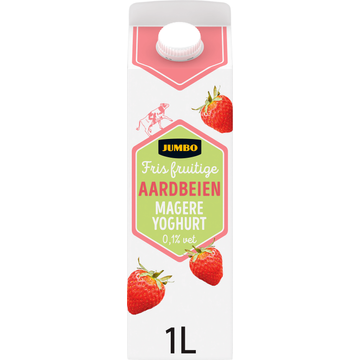 Jumbo Fris Fruitige Aardbeien Magere Yoghurt 0