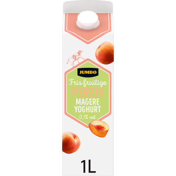 Jumbo Fris Fruitige Perzik Magere Yoghurt 0