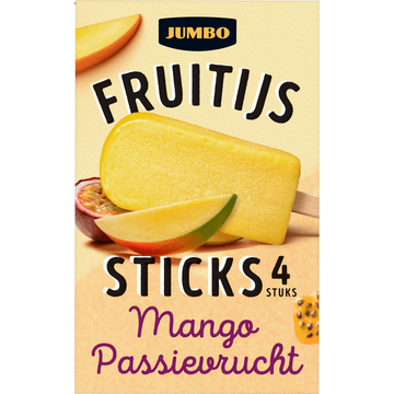 Jumbo Fruitijs Sticks Mango-Passievrucht - JUMBO