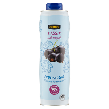 Jumbo Fruitsiroop Cassis met Appel - JUMBO