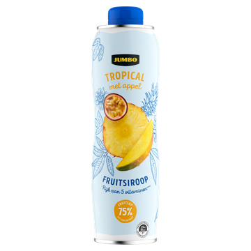 Jumbo Fruitsiroop Tropical met Appel - JUMBO