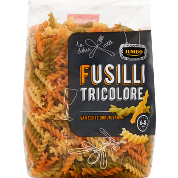 Jumbo Fusilli Tricolore - JUMBO