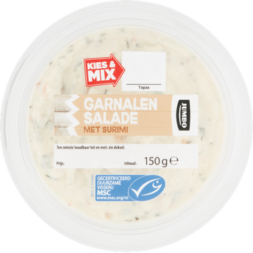 Jumbo Garnalen Salade met Surimi - JUMBO