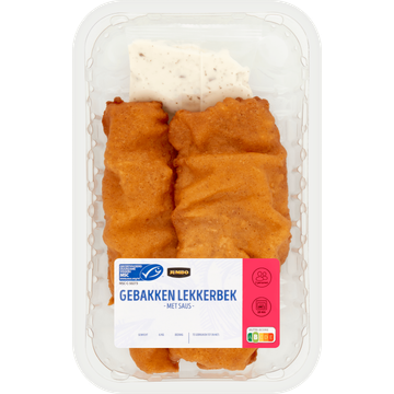 Jumbo Gebakken Lekkerbek met Saus ca. 300 g - JUMBO
