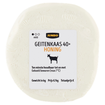 Jumbo Geitenkaas 40+ Honing ca. 125 g - JUMBO