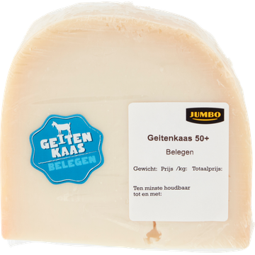Jumbo Geitenkaas Belegen 50+ ca. 350 g - JUMBO