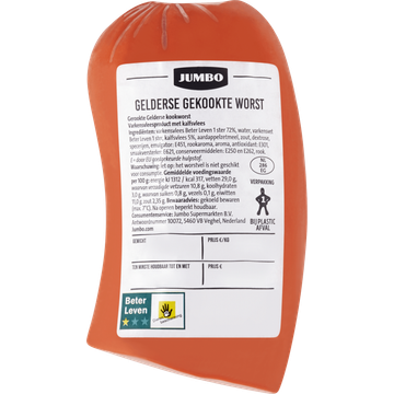 Jumbo Gelderse Gekookte Worst ca. 250 g - JUMBO