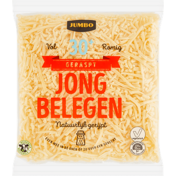 Jumbo Geraspte Kaas Jong Belegen 30+ - JUMBO