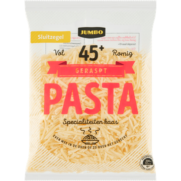 Jumbo Geraspte Pastakaas 45+ - JUMBO