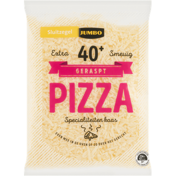 Jumbo Geraspte Pizza Kaas 40+ - JUMBO