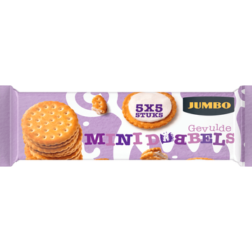 Jumbo Gevulde Mini Dubbels Biscuits - JUMBO