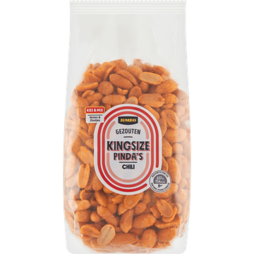 Jumbo Gezouten Kingsize Pinda's Chili - JUMBO